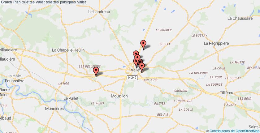 plan toilettes Vallet