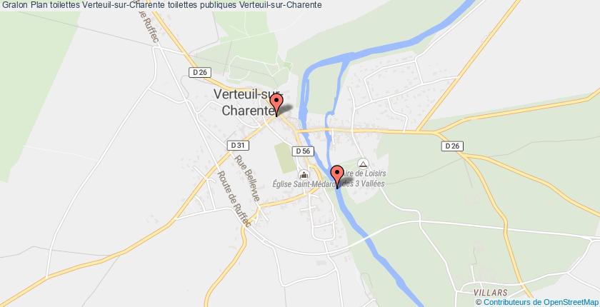 plan toilettes Verteuil-sur-Charente