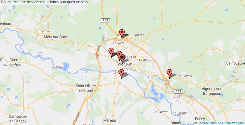 plan toilettes Vierzon