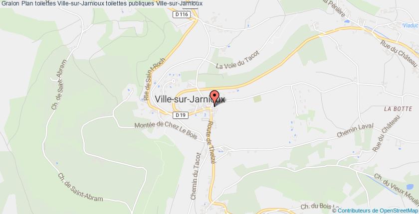 plan toilettes Ville-sur-Jarnioux
