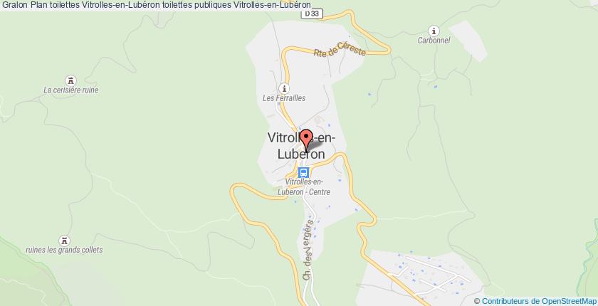 plan toilettes Vitrolles-en-Lubéron
