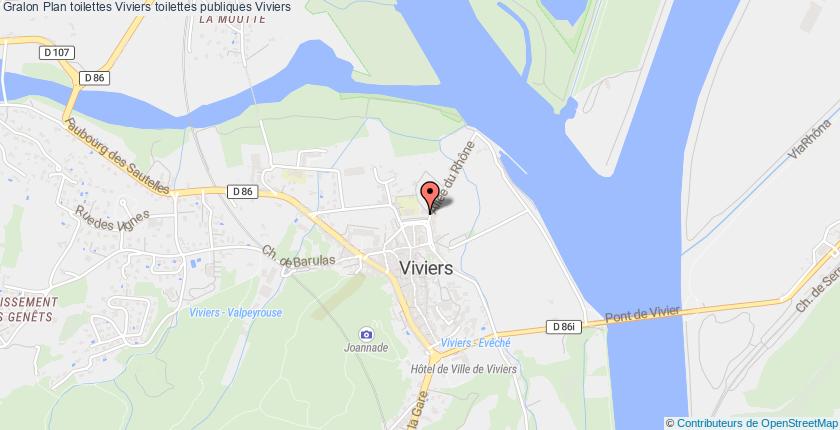 plan toilettes Viviers