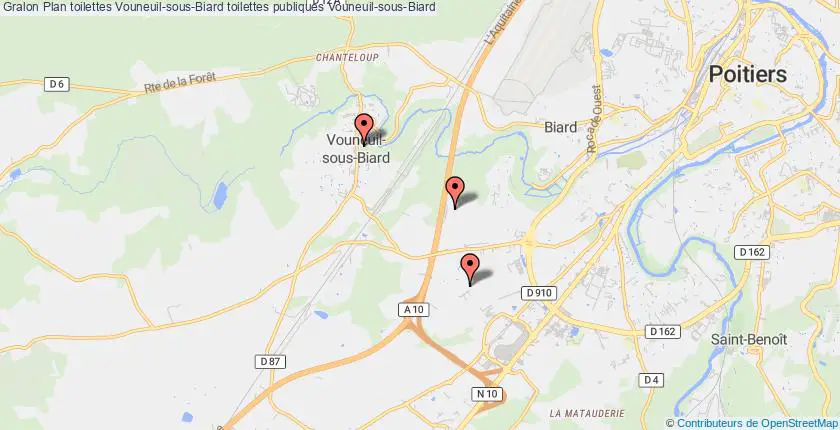 plan toilettes Vouneuil-sous-Biard