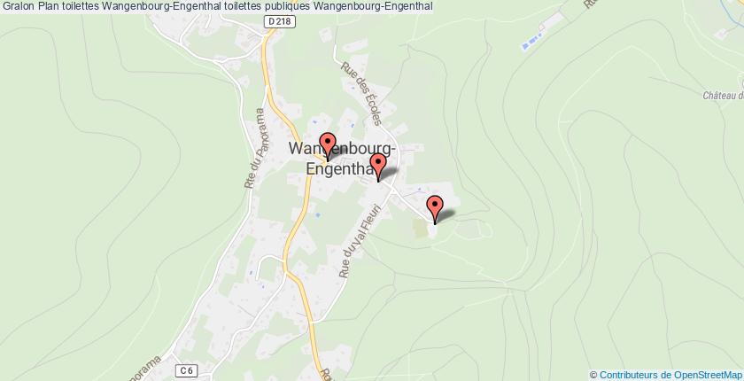 plan toilettes Wangenbourg-Engenthal