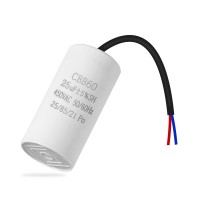 Condensateur de démarrage ANGEEK CBB60 450V 25uF : Performances stables et haute résistance pour moteurs monophasés