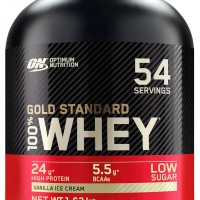Optimum Nutrition Gold Standard 100% Whey : La protéine de lactosérum de qualité supérieure pour la construction musculaire et la récupération rapide.