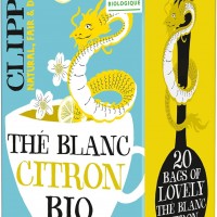Thé Blanc Bio Citron Lovely Clipper - Saveurs délicates de Chine - 20 Sachets Bio