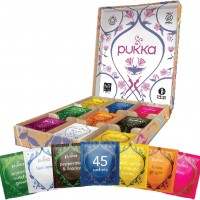 Coffret Thés et Infusions Bio Pukka | 9 Variétés Biologiques | 45 Sachets Cadeau Fête des Mères