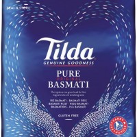 Riz Basmati Tilda 5 kg - Idéal pour Currys et Garnitures, Qualité Premium