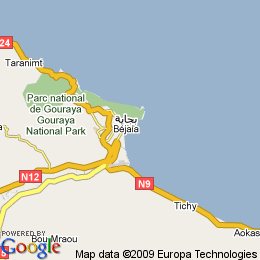 plan Algeria Bejaïa