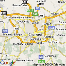 plan Belgium Charleroi