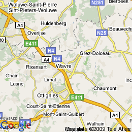 plan Belgium Wavre