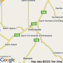 plan Canada Victoriaville