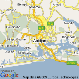plan Cote D'Ivoire ABIDJAN