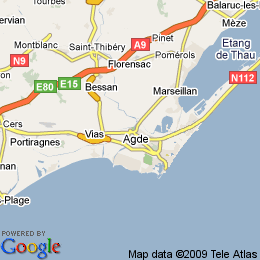 plan France Agde