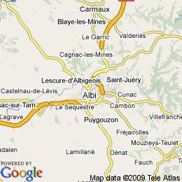 plan France Albi