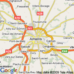 plan France Amiens