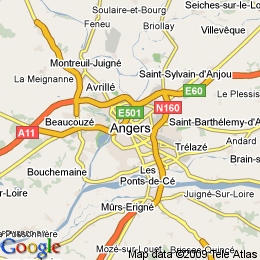 plan France Angers