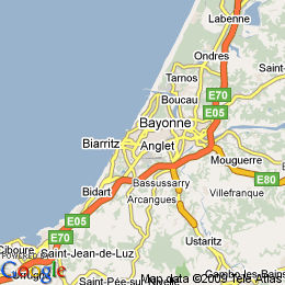 plan France Anglet