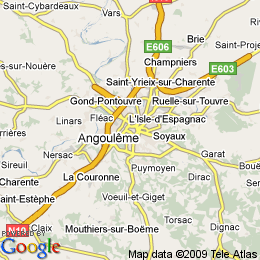 plan France Angoulême