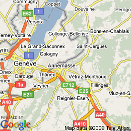 plan France Annemasse
