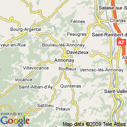 plan France Annonay