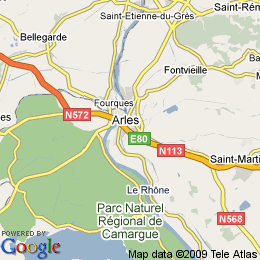 plan France Arles