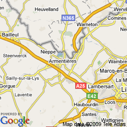 plan France Armentières