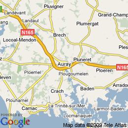 plan France Auray