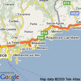 plan France Beausoleil