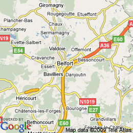 plan France Belfort
