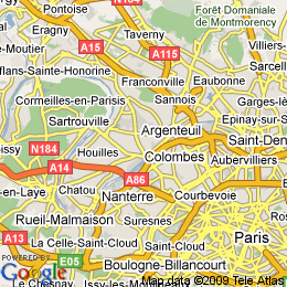 plan France Bezons
