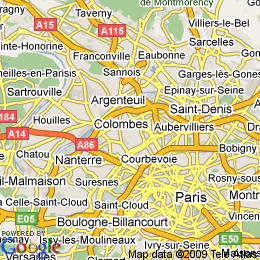 plan France Bois-colombes