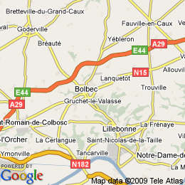 plan France Bolbec