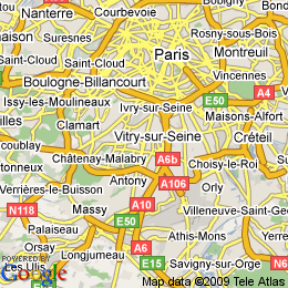 plan France Bourg-la-reine