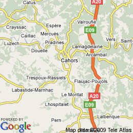 plan France Cahors
