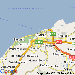 plan France calais