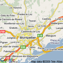 plan France Castelnau-le-lez