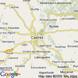 plan France Castres