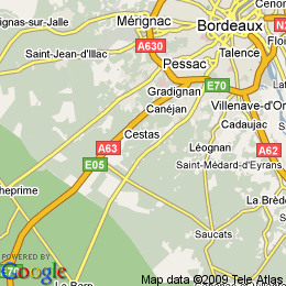 plan France Cestas