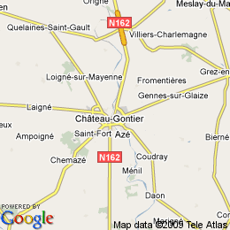 plan France Château-gontier