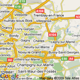 plan France Chelles