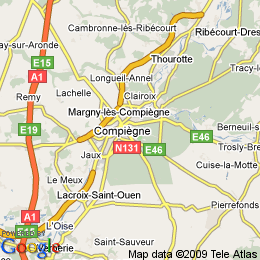 plan France Compiègne