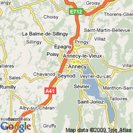plan France Cran-gévrier