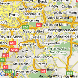 plan France Créteil