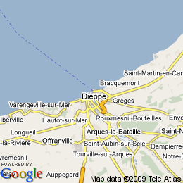 plan France Dieppe