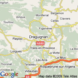 plan France Draguignan