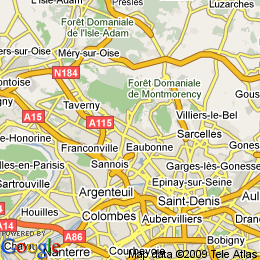 plan France Eaubonne