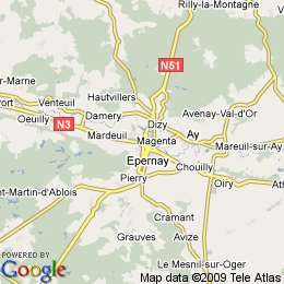 plan France Épernay