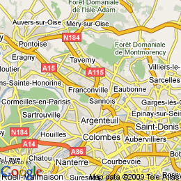 plan France Franconville